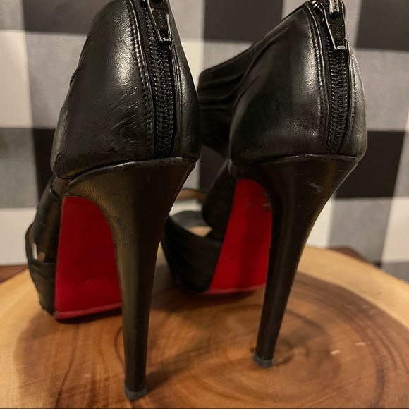 Christian Louboutin Black Bandra 37.5 - Picture 11 of 15